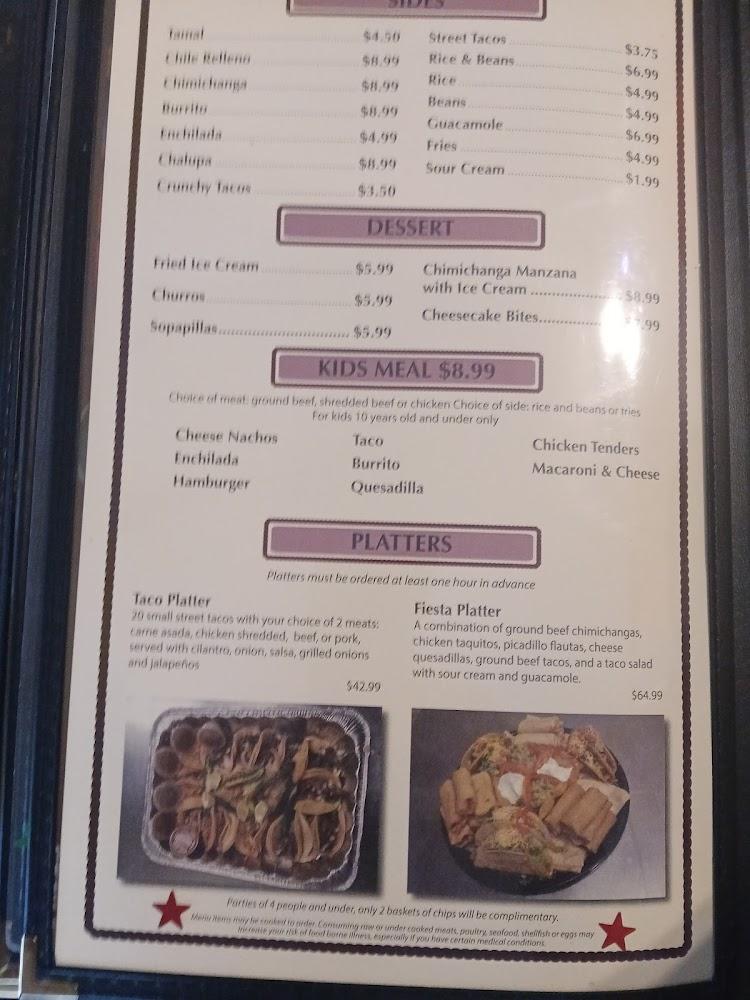 Los Compadres Mexican Restaurant Menu image 4