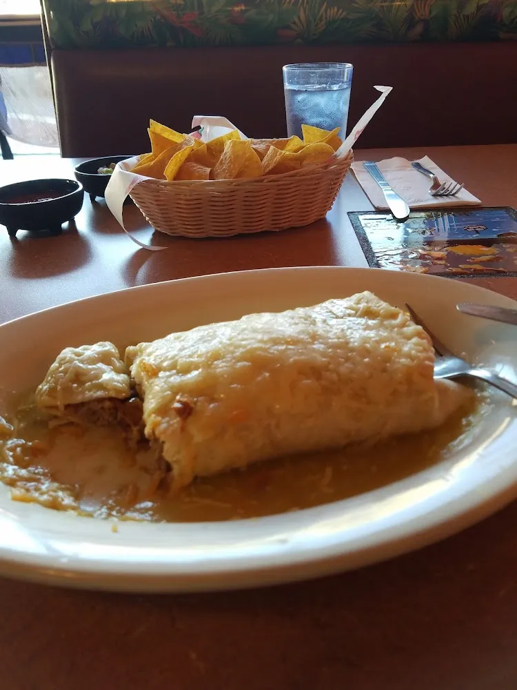 Queso Dip Burrito